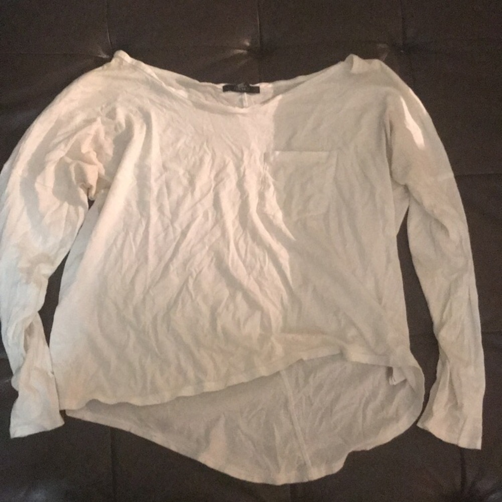 Oversized White Long Sleeve